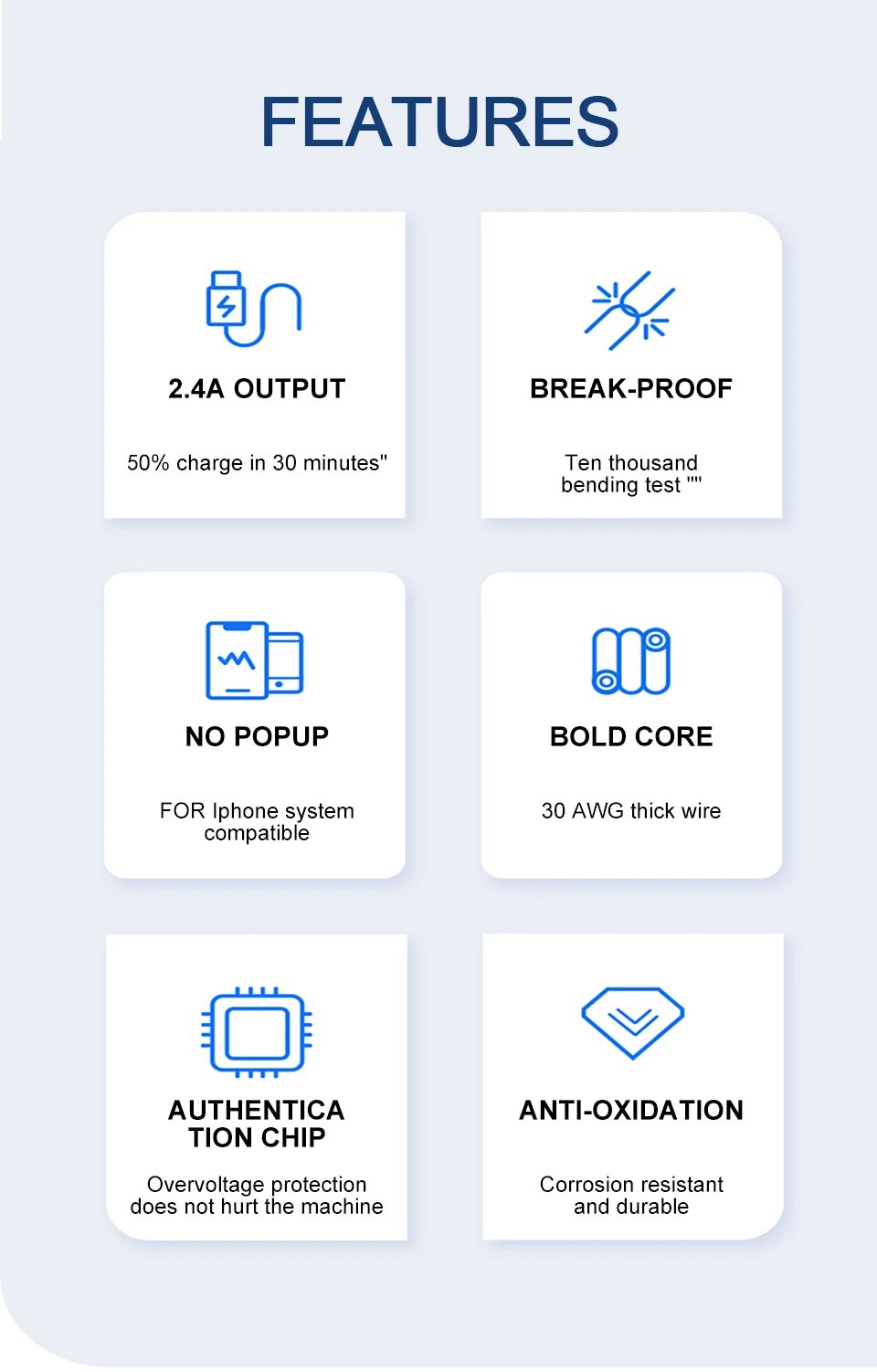 USB Cable For iPhone 14 13 12 11 Pro Max Mini 6 7 8 Plus XS X XR SE iPad 20W Phone Data Sync Fast Charging Wire Cord 0.25M 1M 2M USB Cable For iPhone 14 13 12 11 Pro Max Mini 6 7 8 Plus XS X XR SE iPad 20W Phone Data Sync Fast Charging Wire Cord 0.25M 1M 2M