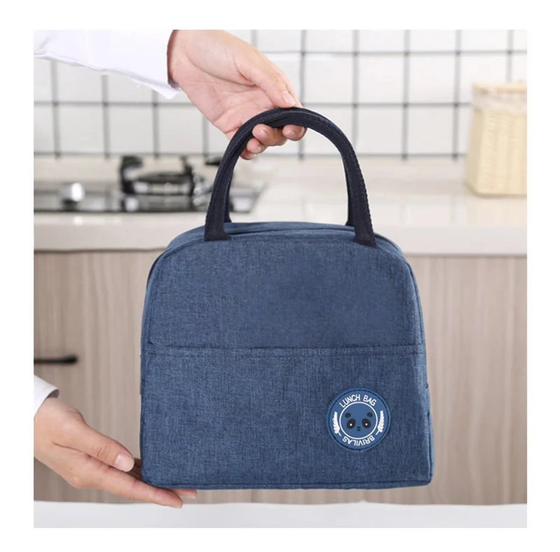 Multifunction Large Capacity Cooler Bag Waterproof Oxford Portable Zipper Thermal Lunch Bags For Women Lunch Box Picnic Food Bag