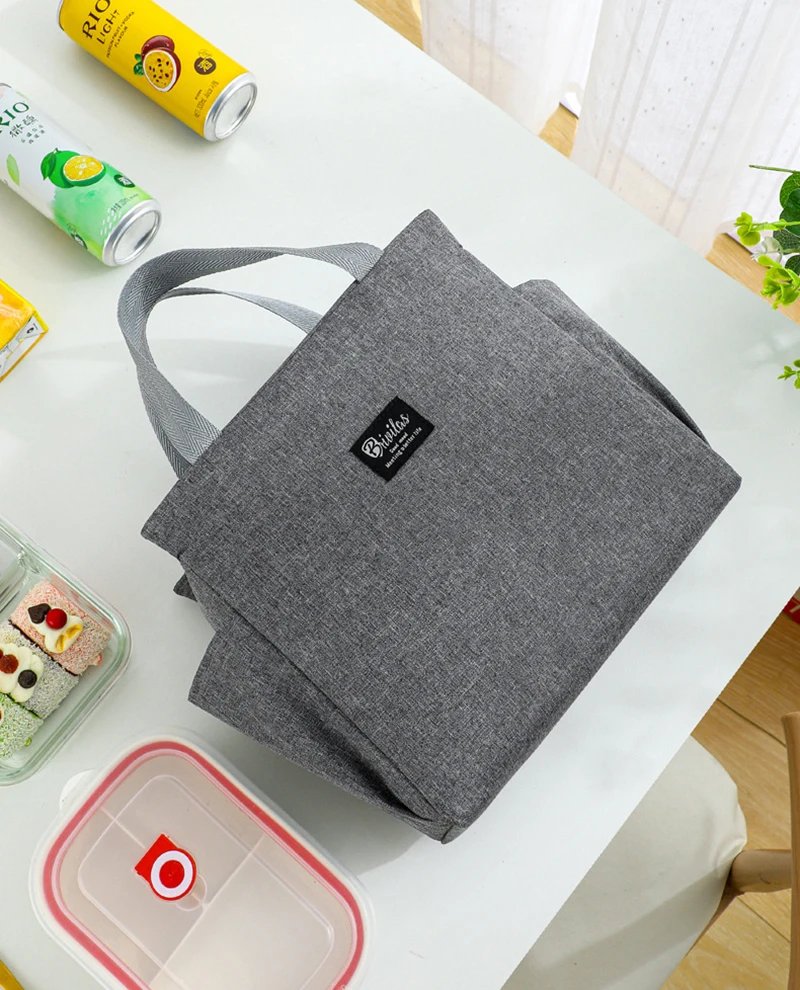 Multifunction Large Capacity Cooler Bag Waterproof Oxford Portable Zipper Thermal Lunch Bags For Women Lunch Box Picnic Food Bag