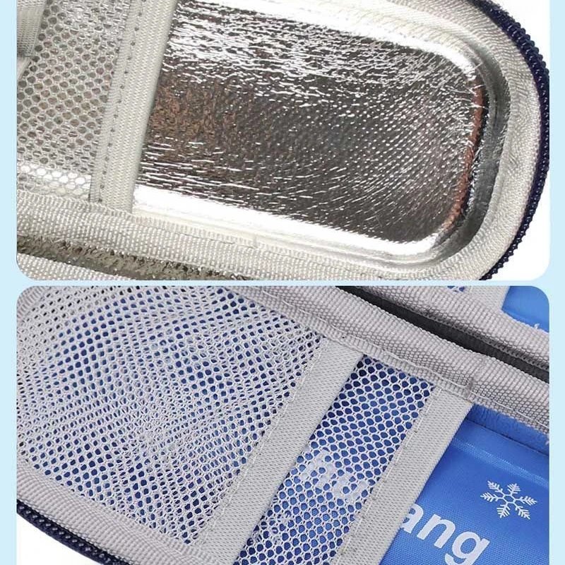 Waterproof Diabetic Pocket Pill Protector Insulin Cooling Bag Portable Travel Case Thermal Insulated Medicla Cooler without Gel