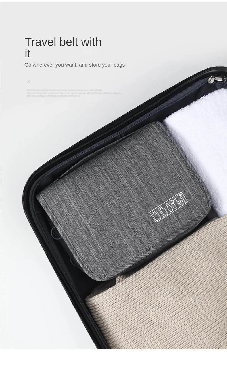 High Quality Women Makeup Bags Travel Cosmetic Bag Toiletries Organizer Waterproof Storage Neceser Hanging Bathroom Wash Bag