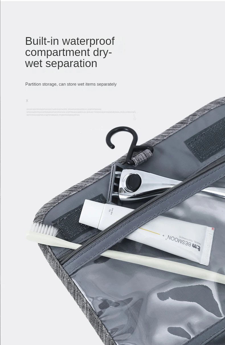 High Quality Women Makeup Bags Travel Cosmetic Bag Toiletries Organizer Waterproof Storage Neceser Hanging Bathroom Wash Bag