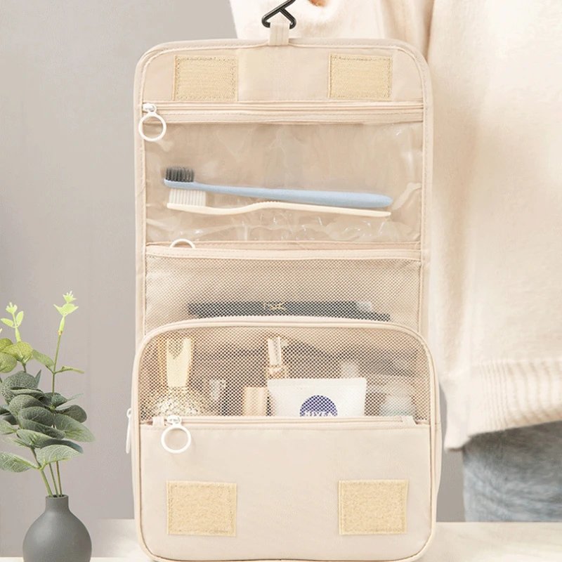 High Quality Women Makeup Bags Travel Cosmetic Bag Toiletries Organizer Waterproof Storage Neceser Hanging Bathroom Wash Bag