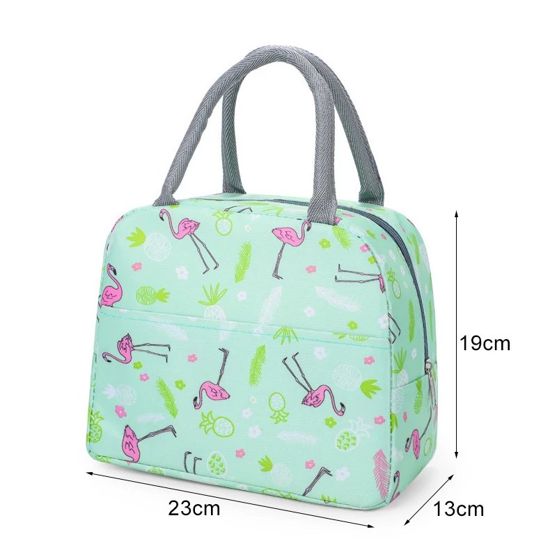 Lunch Bag Handle Insulation cooler bag for Women kid Lunch Box picnic travel Portable Food Storage Breakfast Thermal Food Bag