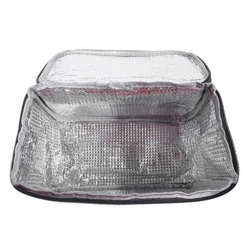 Insulated Lunch Box Men Women Travel Portable Camping Picnic Bag Cold Food Cooler Thermal Bag Kids Insulated Case With Strap 1