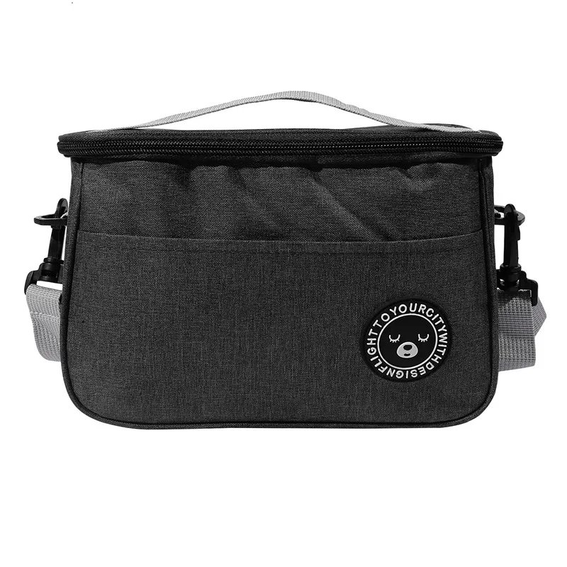 Insulated Lunch Box Men Women Travel Portable Camping Picnic Bag Cold Food Cooler Thermal Bag Kids Insulated Case With Strap 1