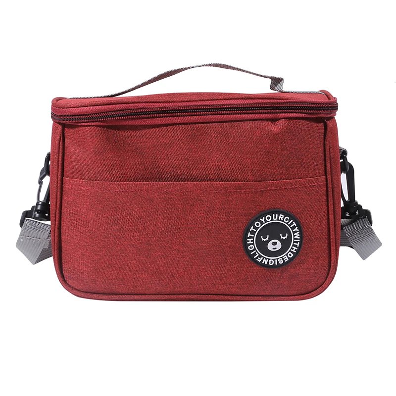 Insulated Lunch Box Men Women Travel Portable Camping Picnic Bag Cold Food Cooler Thermal Bag Kids Insulated Case With Strap 1