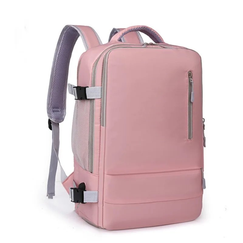 Travel Backpack Women Large Capacity Waterproof Anti-Theft Casual Daypack Bag with Luggage Strap & USB Charging Port Backpacks