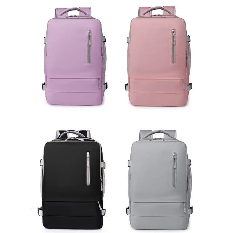 Travel Backpack Women Large Capacity Waterproof Anti-Theft Casual Daypack Bag with Luggage Strap & USB Charging Port Backpacks