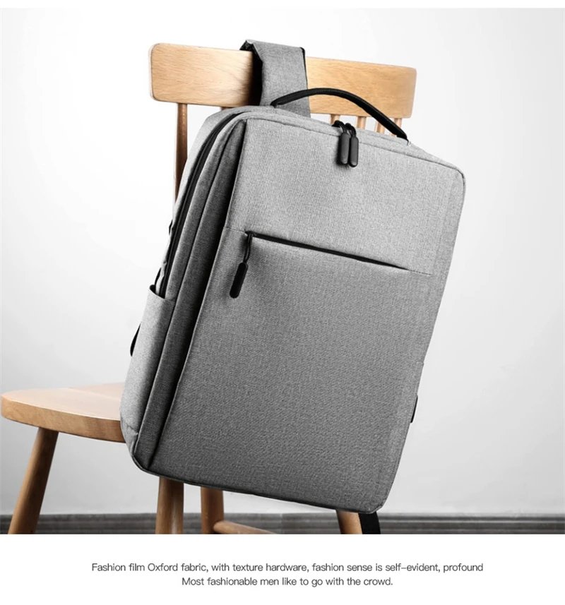 15.6 Inch Laptop Men Backpack Nylon Travel Male Laptop Backpack Usb Charging Computer School Backpacks Waterproof Bag for Men