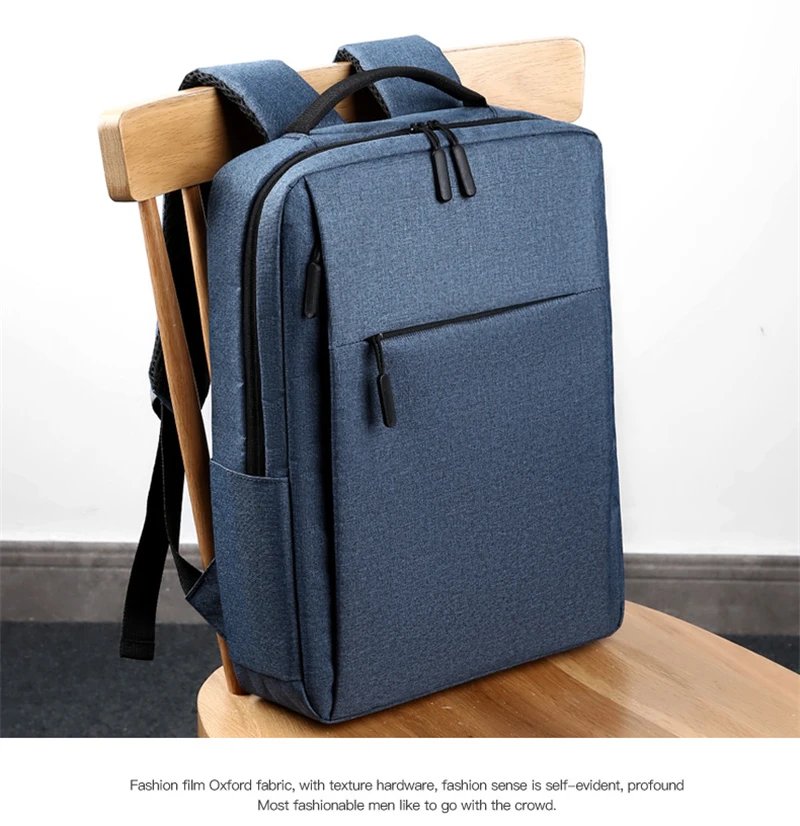 15.6 Inch Laptop Men Backpack Nylon Travel Male Laptop Backpack Usb Charging Computer School Backpacks Waterproof Bag for Men