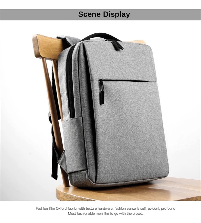 15.6 Inch Laptop Men Backpack Nylon Travel Male Laptop Backpack Usb Charging Computer School Backpacks Waterproof Bag for Men