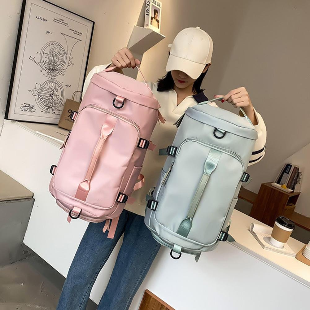 Large Capacity Storage Bag Travel Bag Tote Carry On Duffel Luggage Waterproof Backpack Handbag Oxford Shoulder Women