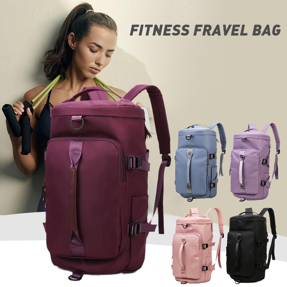Large Capacity Storage Bag Travel Bag Tote Carry On Duffel Luggage Waterproof Backpack Handbag Oxford Shoulder Women