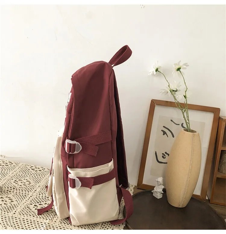Women Backpack Waterproof School Bag For Teenager Girl Student Bookbag Laptop Rucksack Cute Female Travel Bagpack Mochila