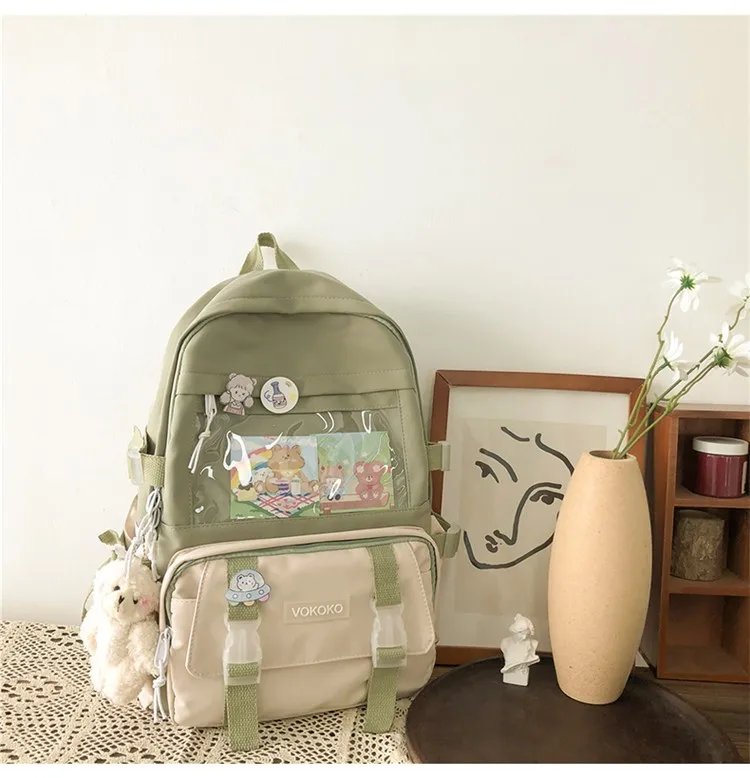 Women Backpack Waterproof School Bag For Teenager Girl Student Bookbag Laptop Rucksack Cute Female Travel Bagpack Mochila