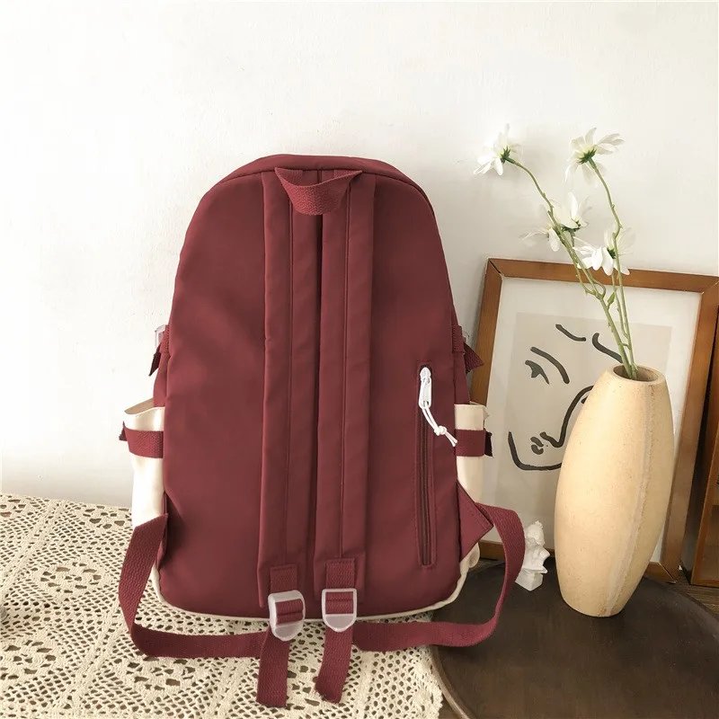 Women Backpack Waterproof School Bag For Teenager Girl Student Bookbag Laptop Rucksack Cute Female Travel Bagpack Mochila