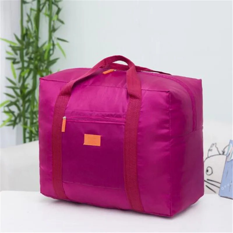 Portable Multi-function Bag Folding Travel Bags Nylon Waterproof Bag Large Capacity Hand Luggage Business Trip Traveling Bags