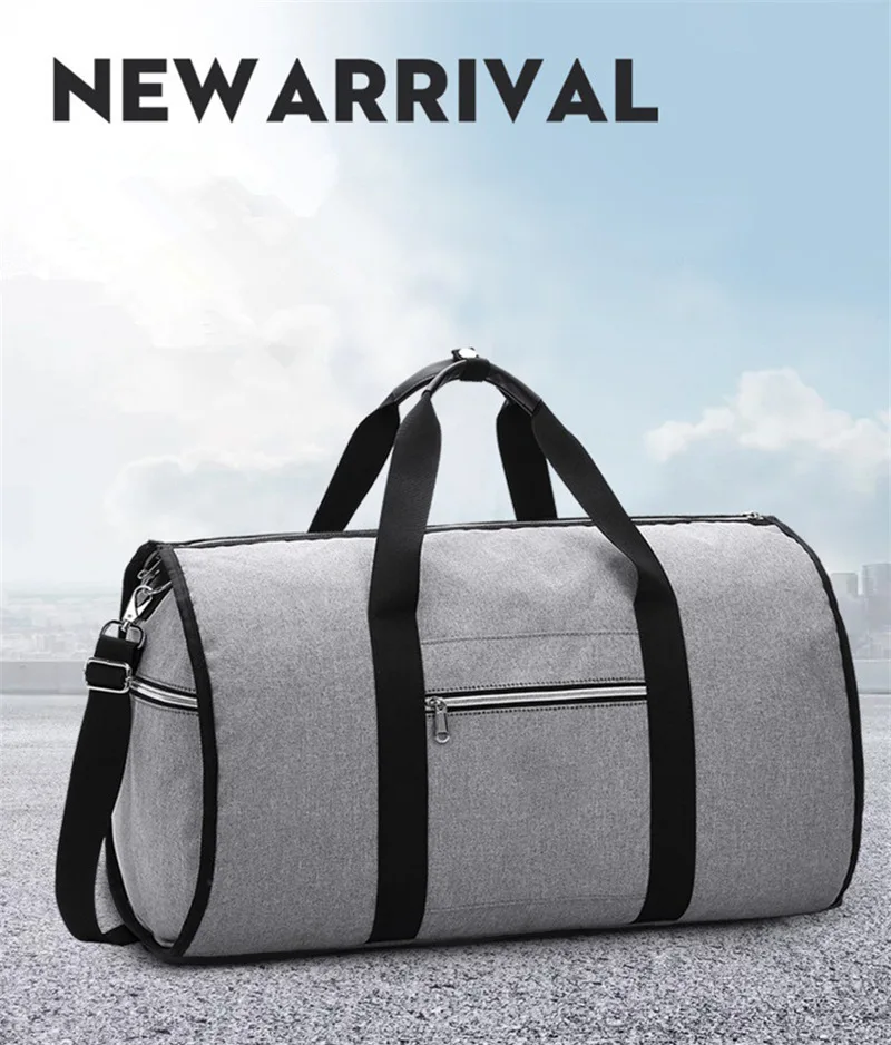 Portable Luxury Suit Storage Bag 2 in 1 Busines Travel Duffel Bag Men's Garment Bag Shoulder Trip Handbag Clothing Luggage Bag Portable Luxury Suit Storage Bag 2 in 1 Busines Travel Duffel Bag Men's Garment Bag Shoulder Trip Handbag Clothing Luggage Bag