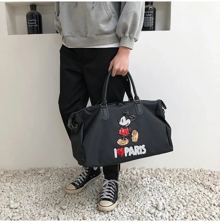 New Travel Bag Large-capacity Fashion Fitness Luggage Bag Oxford Cloth High-quality Men's and Women's Handbags