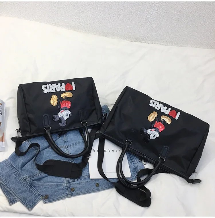 New Travel Bag Large-capacity Fashion Fitness Luggage Bag Oxford Cloth High-quality Men's and Women's Handbags