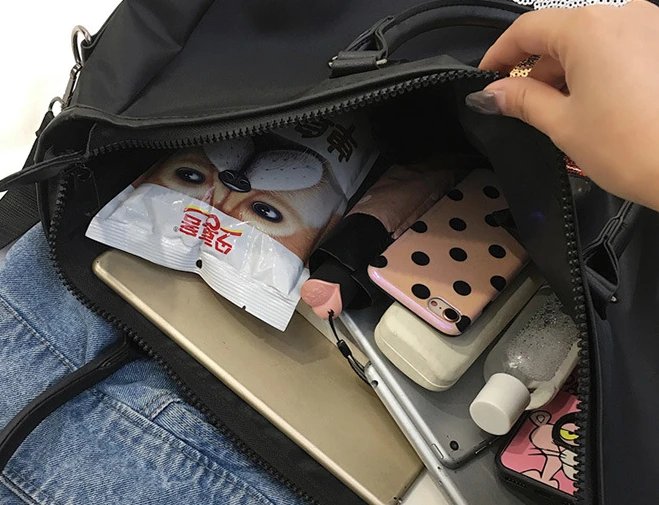 New Travel Bag Large-capacity Fashion Fitness Luggage Bag Oxford Cloth High-quality Men's and Women's Handbags