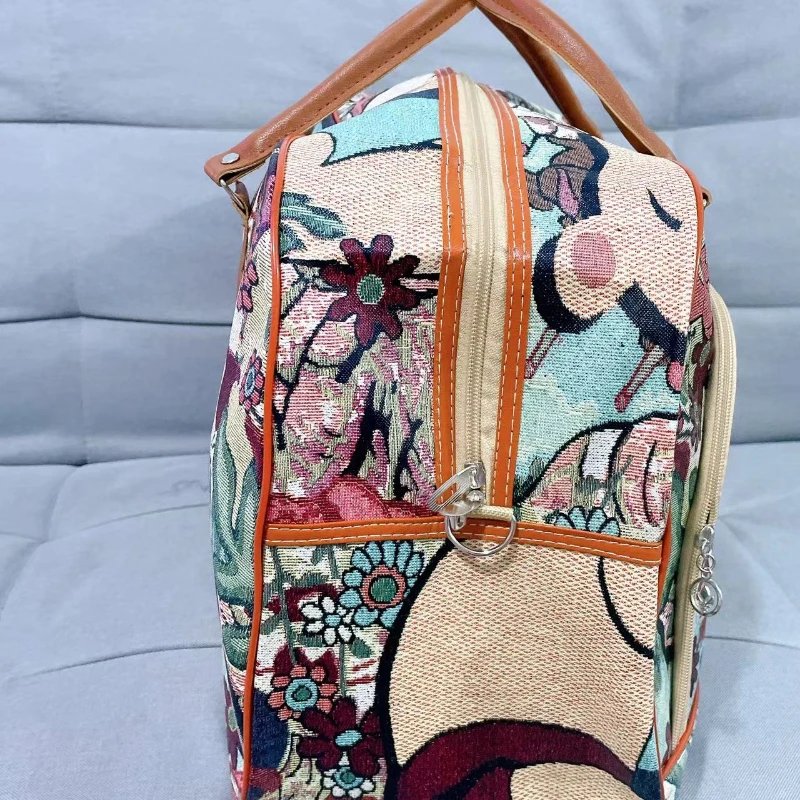 Disney Winnie Bear New Women's Travel Bag Luxury Brand Portable Travel Bag Cartoon Large Capacity High Quality Unisex Handbag