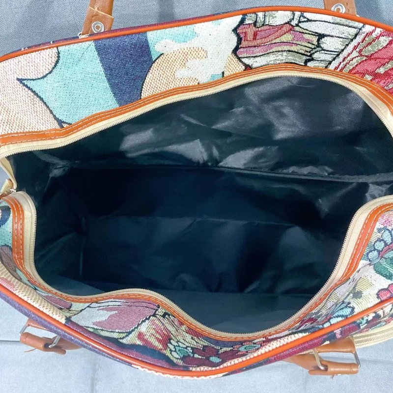 Disney Winnie Bear New Women's Travel Bag Luxury Brand Portable Travel Bag Cartoon Large Capacity High Quality Unisex Handbag