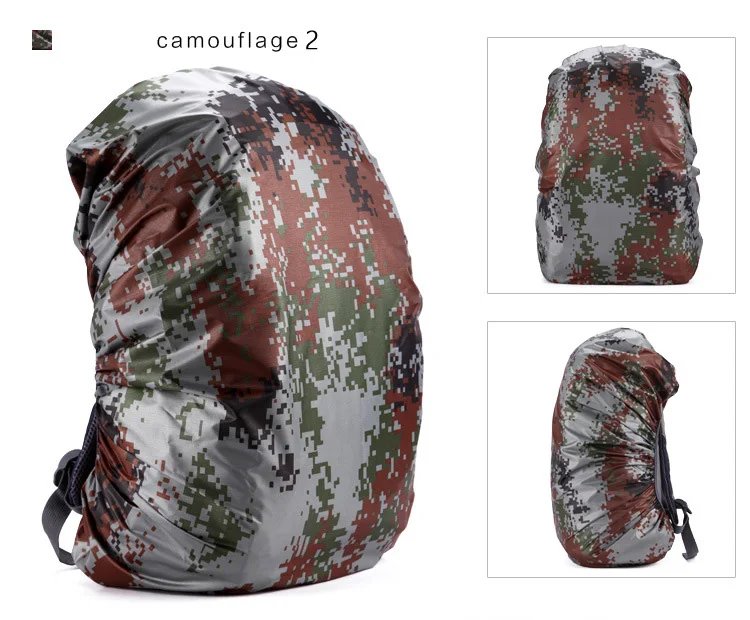 35L/60L Outdoor Camping Hiking Mountaineering Backpack Bag Waterproof  Rain Cap Cover