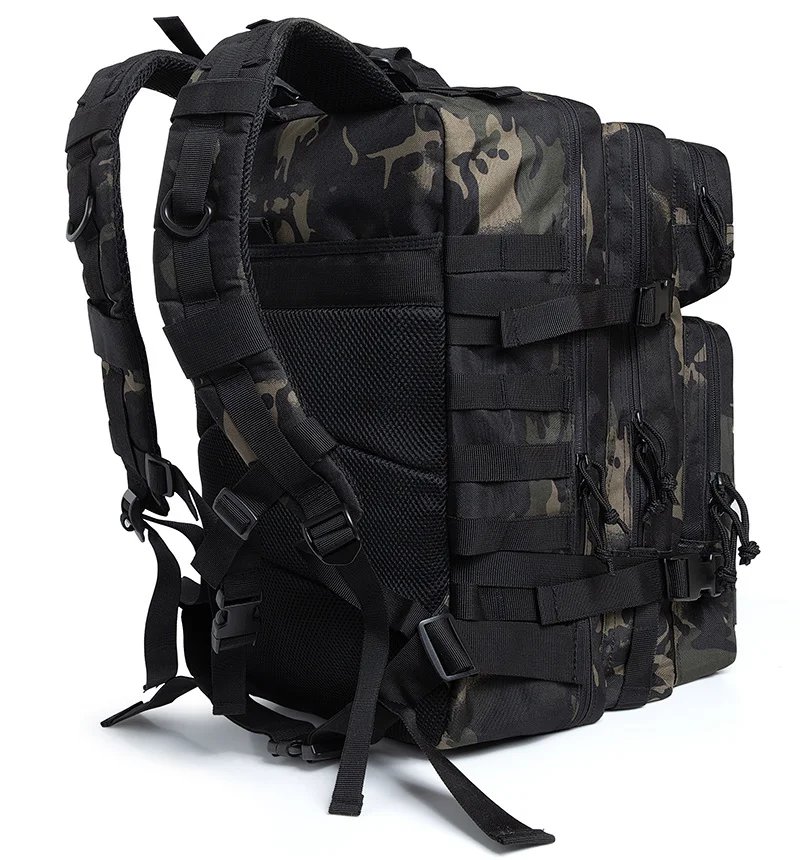 Tactical Backpacks Outdoor 45L Large Capacity Man 3 Days Molle Hking Bags For Outdoor Trekking Camping Backpack