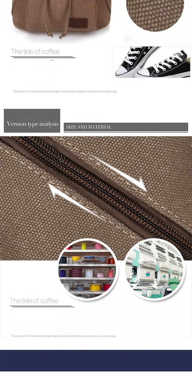 High Capacity Backpacks 2023 New Women's Outdoor Travel Canvas Bag Retro Trendy School Backpack for College Fashion Students