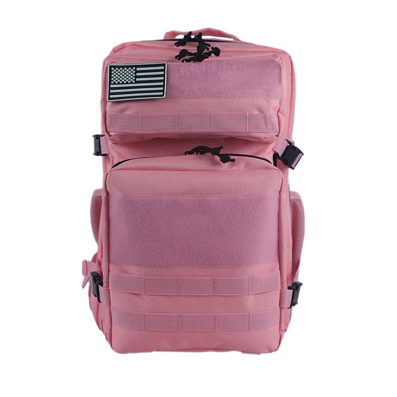 25L 45L Camping Hiking Backpack Tactical Bag Molle Patches Travel 900D Men Women Military Men Outdoor Ruckdack Shoulder Pack
