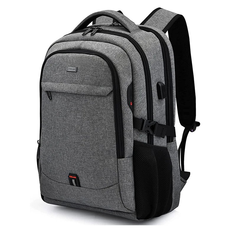 Men's 17.3''Laptop Backpack Large Capacity Travel Backpack Mochila Multifuncion Business Backpack Oxford Wear-resistant Backpack