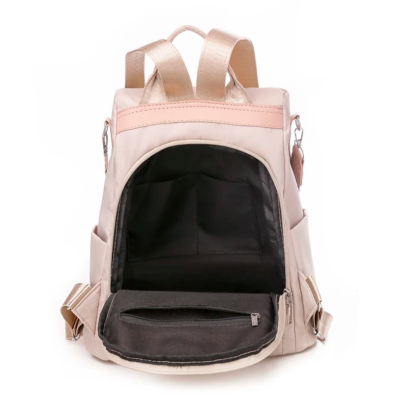 Waterproof Oxford Women Backpack Fashion Anti-theft School Bag Embroidery Designer Female Large Capacity Travel Shoulder Handbag Waterproof Oxford Women Backpack Fashion Anti-theft School Bag Embroidery Designer Female Large Capacity Travel Shoulder Handbag