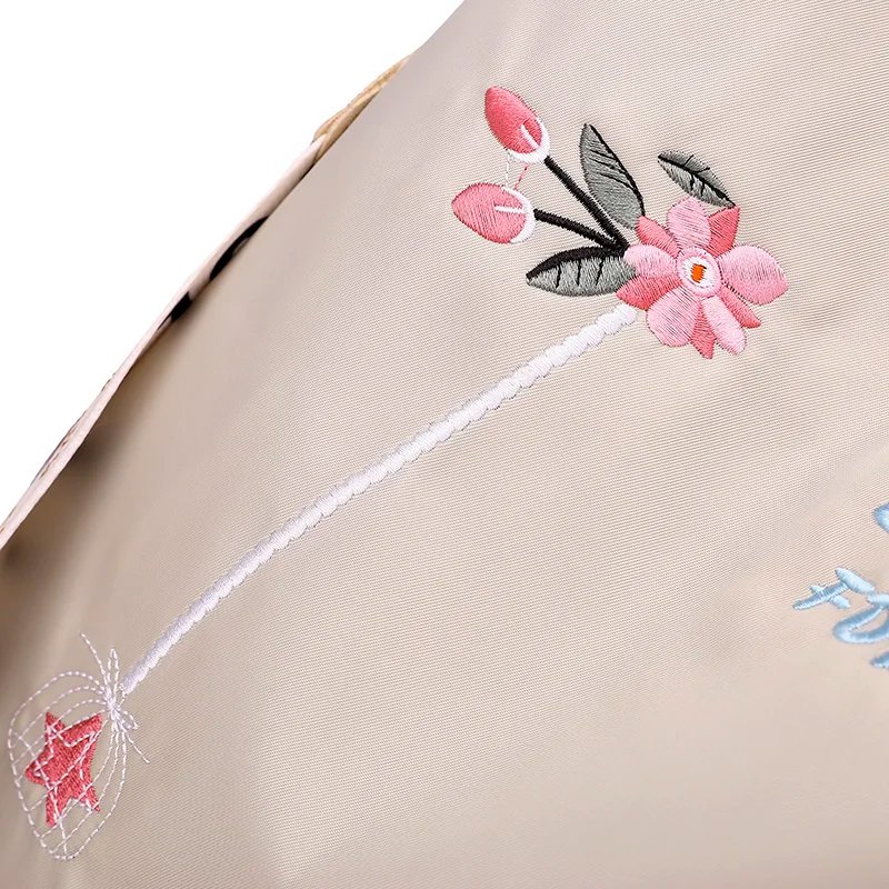 Waterproof Oxford Women Backpack Fashion Anti-theft School Bag Embroidery Designer Female Large Capacity Travel Shoulder Handbag Waterproof Oxford Women Backpack Fashion Anti-theft School Bag Embroidery Designer Female Large Capacity Travel Shoulder Handbag