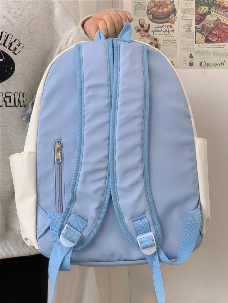 Ita Bags Women Japanese Kawaii Cute Ins Transparent Girls Schoolbags Sweet Y2k Fashion Chic High-capacity Backpacks for Students