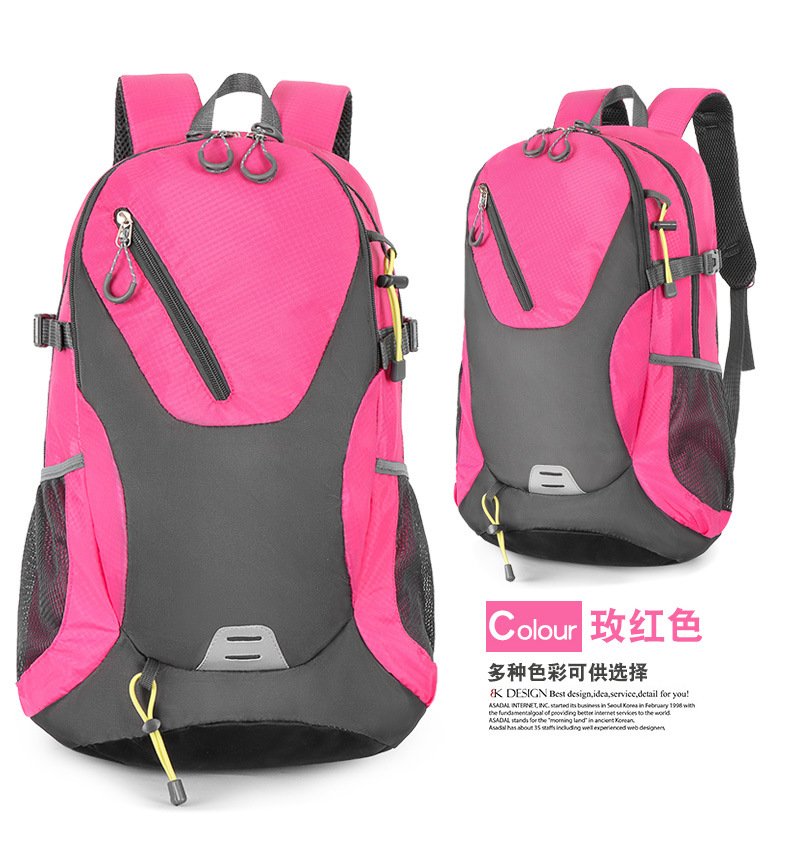 Classic 40L Outdoor Backpack Men Women High Quality Waterproof Travel Backpack Bag for Men Causal Patchwork Sport Backpack Women