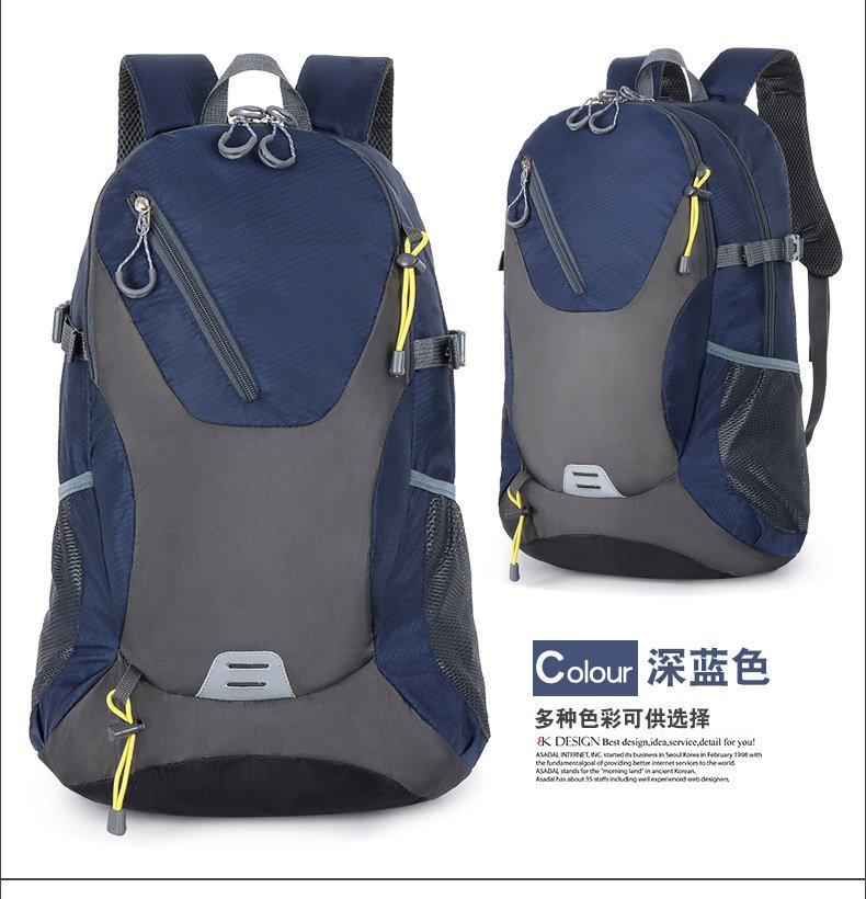 Classic 40L Outdoor Backpack Men Women High Quality Waterproof Travel Backpack Bag for Men Causal Patchwork Sport Backpack Women