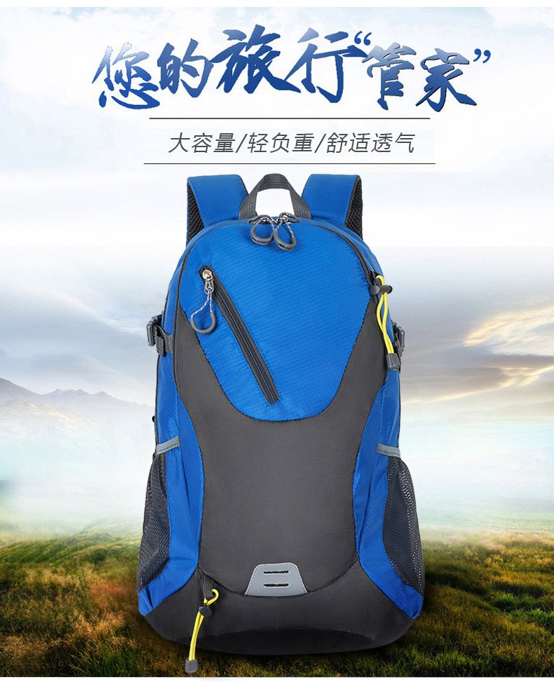 Classic 40L Outdoor Backpack Men Women High Quality Waterproof Travel Backpack Bag for Men Causal Patchwork Sport Backpack Women