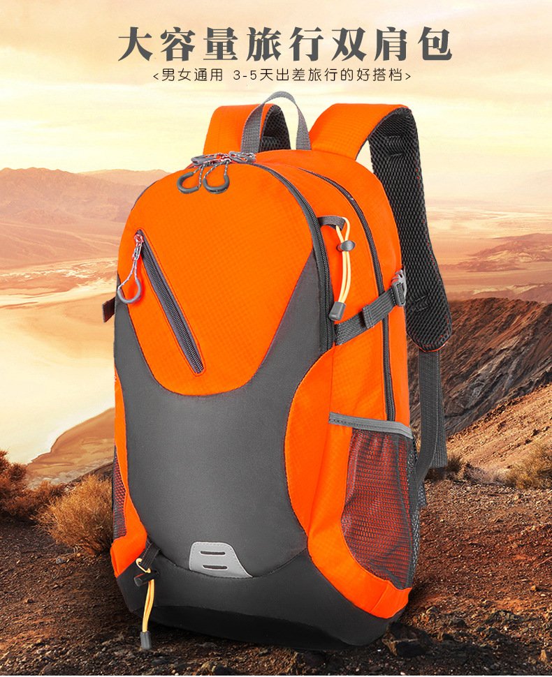 Classic 40L Outdoor Backpack Men Women High Quality Waterproof Travel Backpack Bag for Men Causal Patchwork Sport Backpack Women