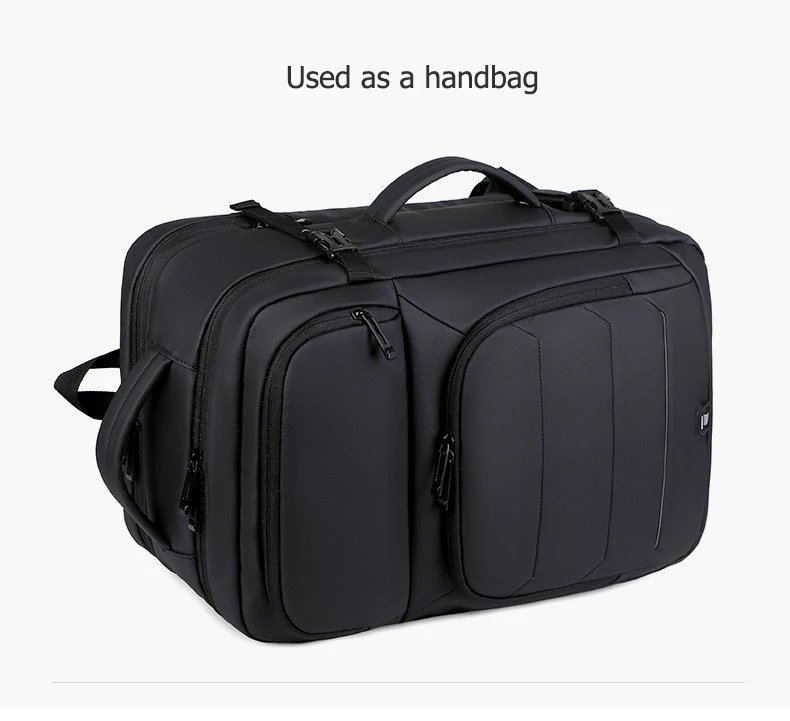 40L Expandable Backpacks USB Charging Port 17 inch Laptop Bag Waterproof Business National Flag Travel Bag