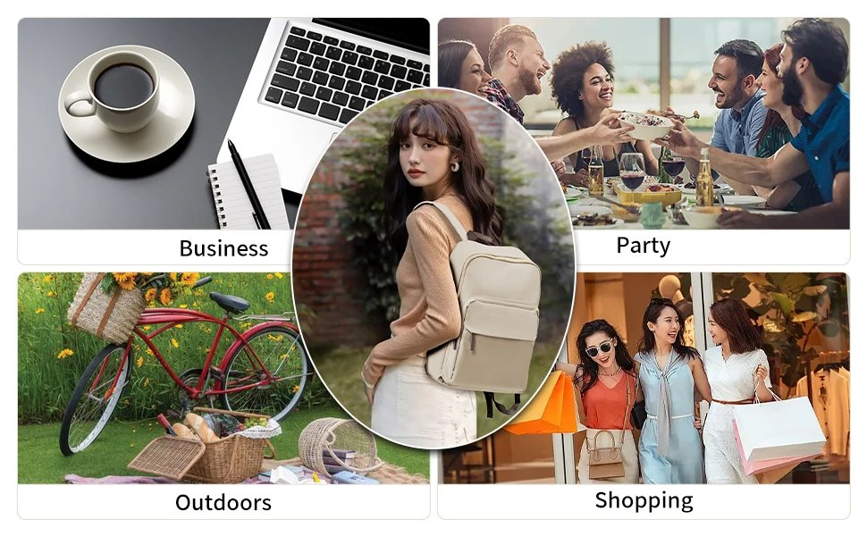 New Simple Large Capacity Backpack Women Travel Business Teacher Backpack Laptop Shoulder Bag Girl School Student Backpack Purse New Simple Large Capacity Backpack Women Travel Business Teacher Backpack Laptop Shoulder Bag Girl School Student Backpack Purse