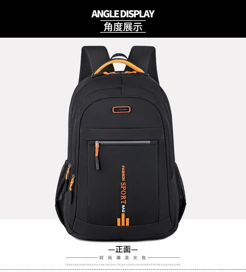 Men's Backpacks Oxford Waterproof Rucksack Business Computer Bag Casual Travel Backpack Senior High School Student Schoolbag Men's Backpacks Oxford Waterproof Rucksack Business Computer Bag Casual Travel Backpack Senior High School Student Schoolbag