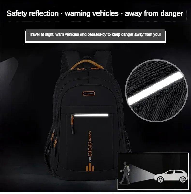 Men's Backpacks Oxford Waterproof Rucksack Business Computer Bag Casual Travel Backpack Senior High School Student Schoolbag Men's Backpacks Oxford Waterproof Rucksack Business Computer Bag Casual Travel Backpack Senior High School Student Schoolbag