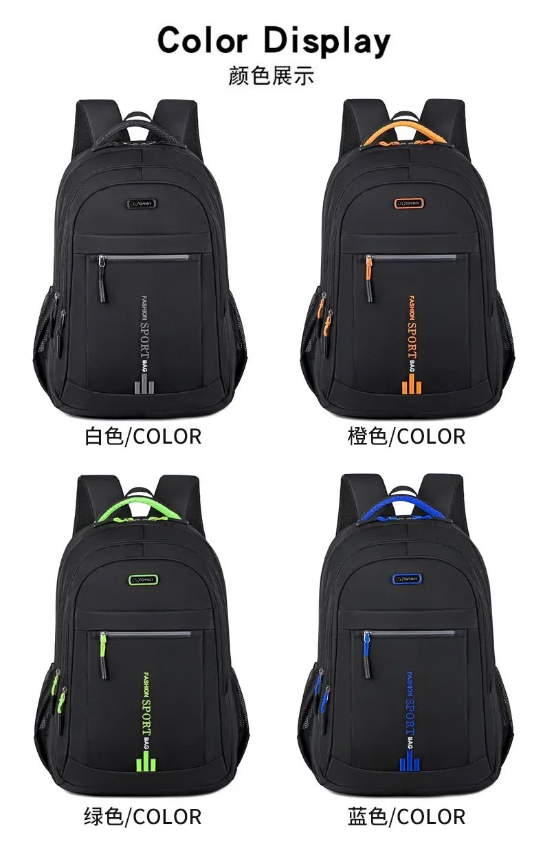 Men's Backpacks Oxford Waterproof Rucksack Business Computer Bag Casual Travel Backpack Senior High School Student Schoolbag Men's Backpacks Oxford Waterproof Rucksack Business Computer Bag Casual Travel Backpack Senior High School Student Schoolbag