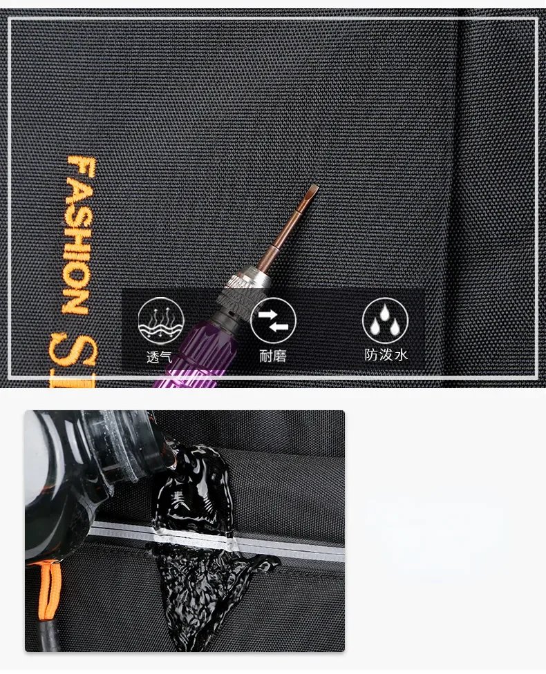 Men's Backpacks Oxford Waterproof Rucksack Business Computer Bag Casual Travel Backpack Senior High School Student Schoolbag Men's Backpacks Oxford Waterproof Rucksack Business Computer Bag Casual Travel Backpack Senior High School Student Schoolbag