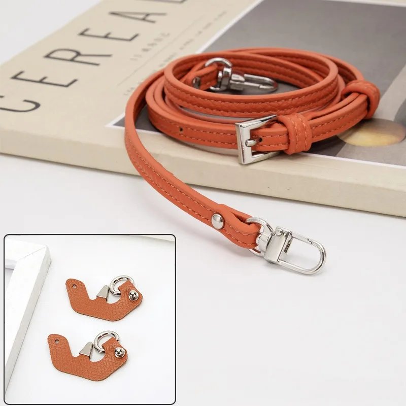 Bag Straps Set For Long champ Leather Accessories Diy Mini Transformation Punch Free Shoulder Crossbody Conversion 109-129cm Bag Straps Set For Long champ Leather Accessories Diy Mini Transformation Punch Free Shoulder Crossbody Conversion 109-129cm