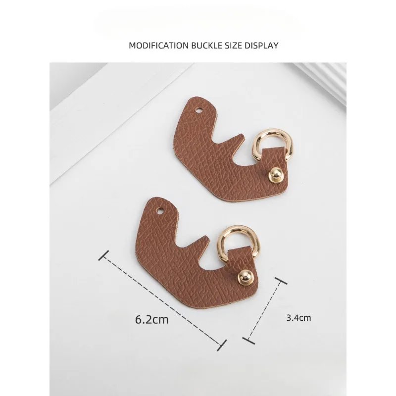 Bag Straps Set For Long champ Leather Accessories Diy Mini Transformation Punch Free Shoulder Crossbody Conversion 109-129cm Bag Straps Set For Long champ Leather Accessories Diy Mini Transformation Punch Free Shoulder Crossbody Conversion 109-129cm