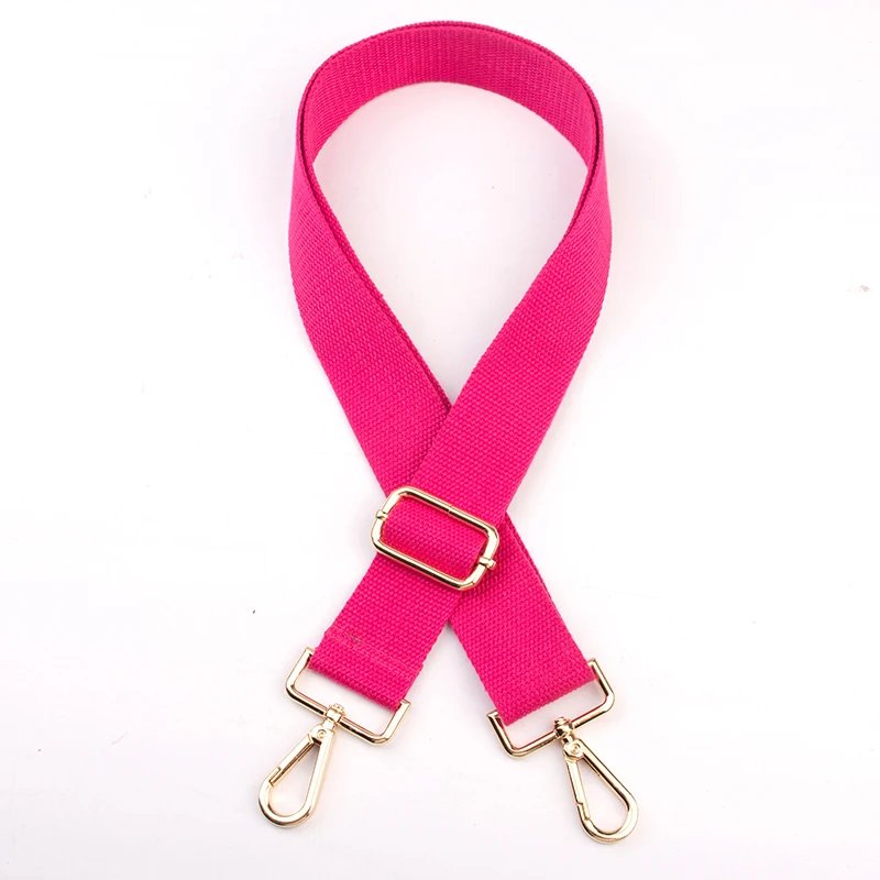 Nylon Bag Strap Solid color Woman Colored Straps for Crossbody Messenger Shoulder Bag Accessories Adjustable  Belts Straps
