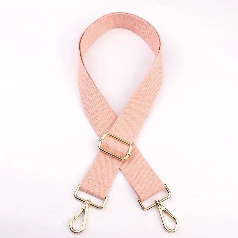 Nylon Bag Strap Solid color Woman Colored Straps for Crossbody Messenger Shoulder Bag Accessories Adjustable  Belts Straps